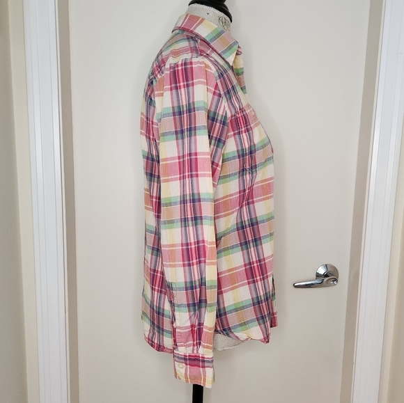 Ralph Lauren Pink Plaid Safari Shirt - Picture 3 of 13